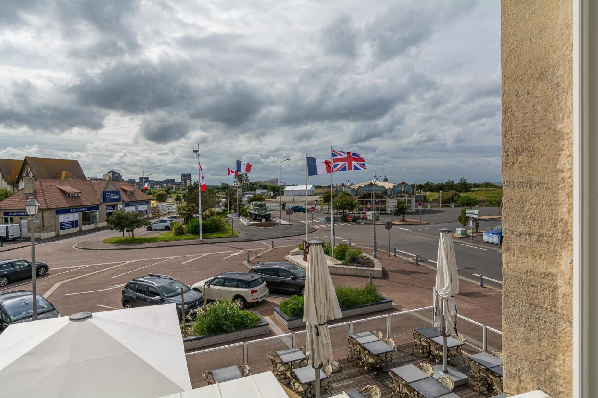 Hotel De La Plage Courseulles-sur-Mer Buitenkant foto