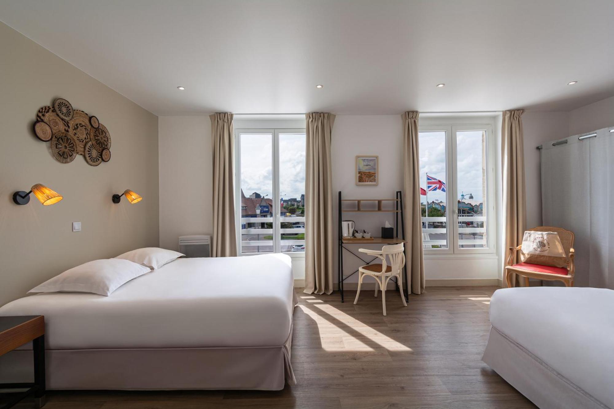 Hotel De La Plage Courseulles-sur-Mer Buitenkant foto